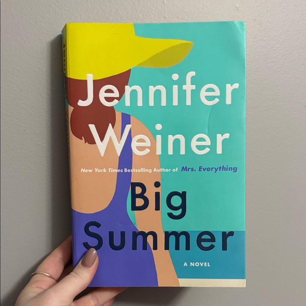 📖⭐️Jennifer Weiner "Big Summer" Soft Cover Book
